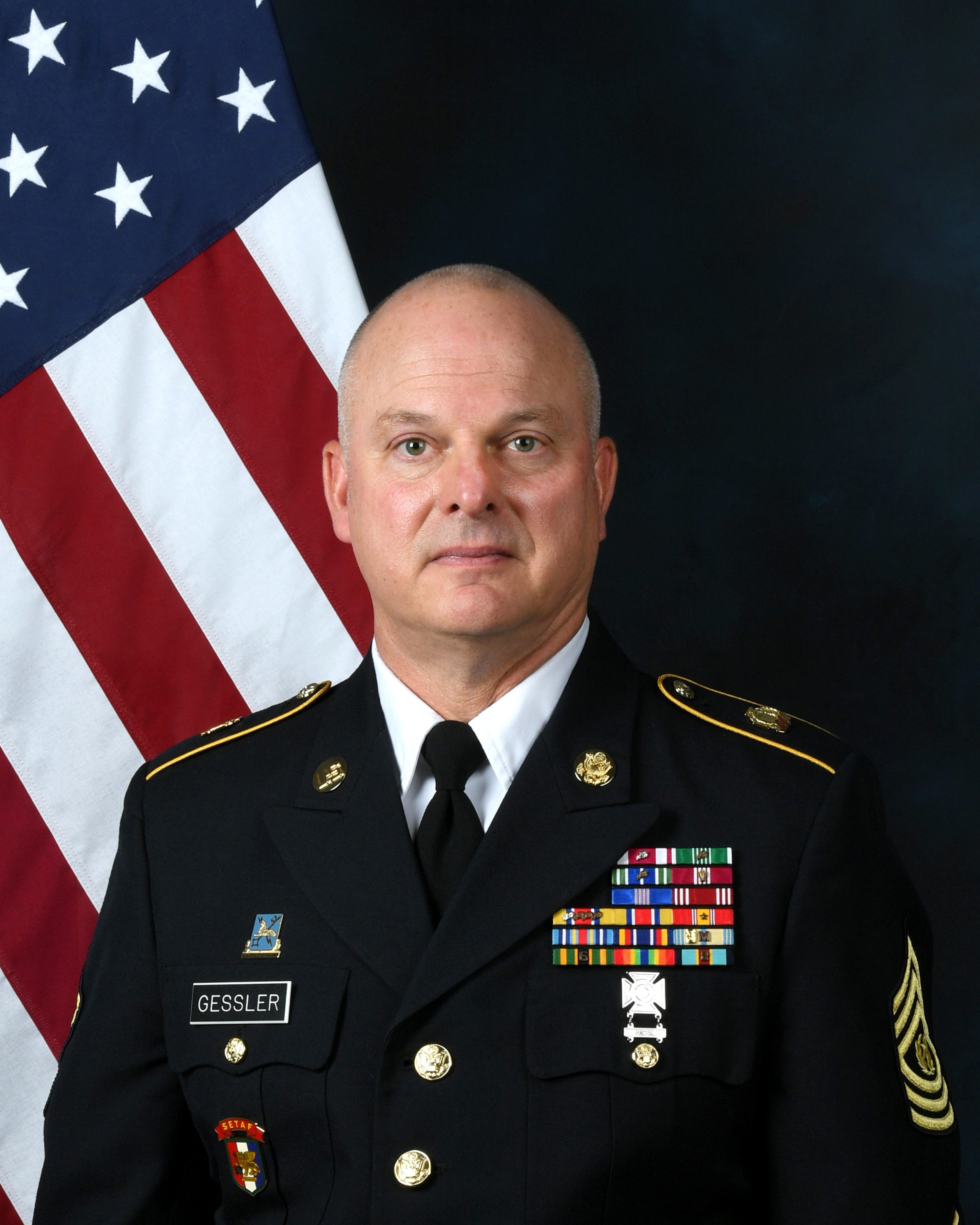 Command Sgt. Maj. Robert L. Gessler